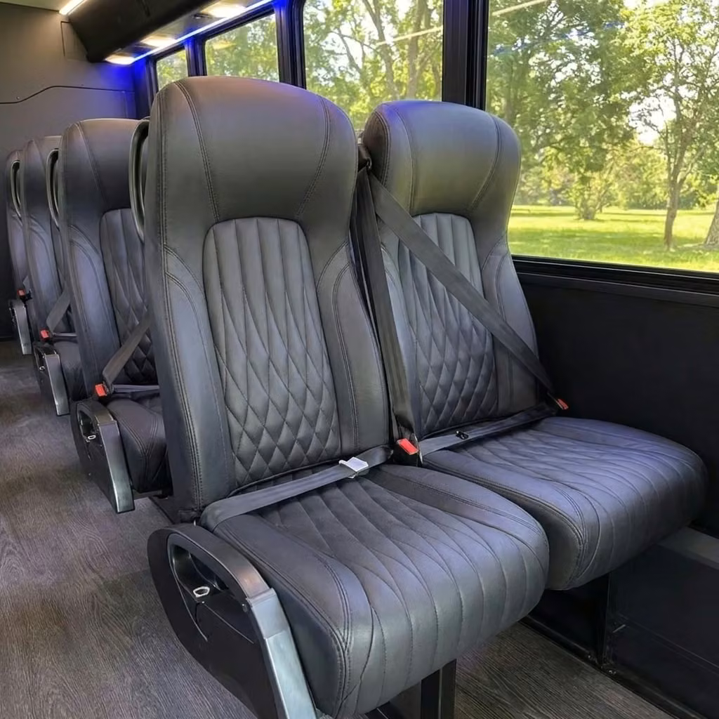 ankeny 20 passenger minibus high back seats