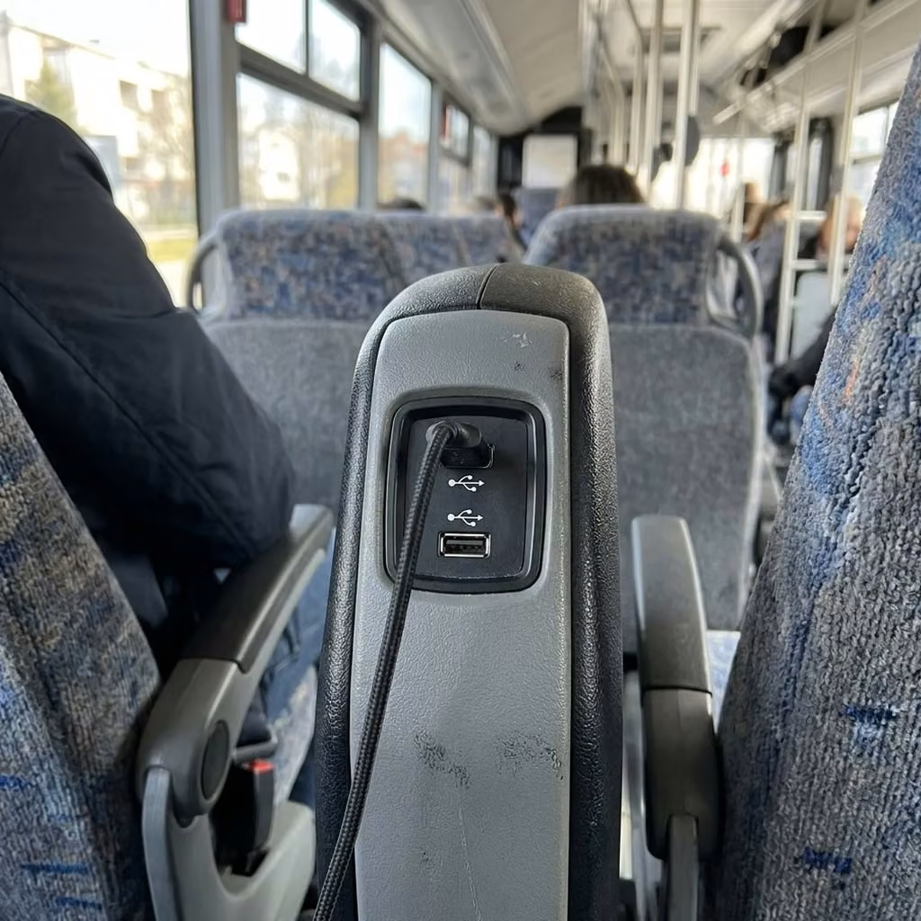 ankeny 28 passenger minibus usb charging