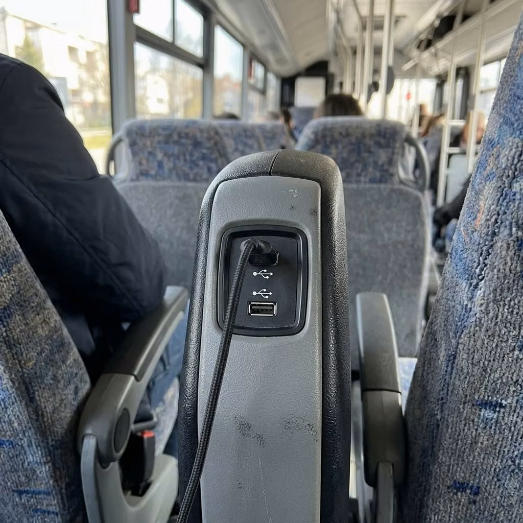 ankeny 30 passenger minibus usb charging