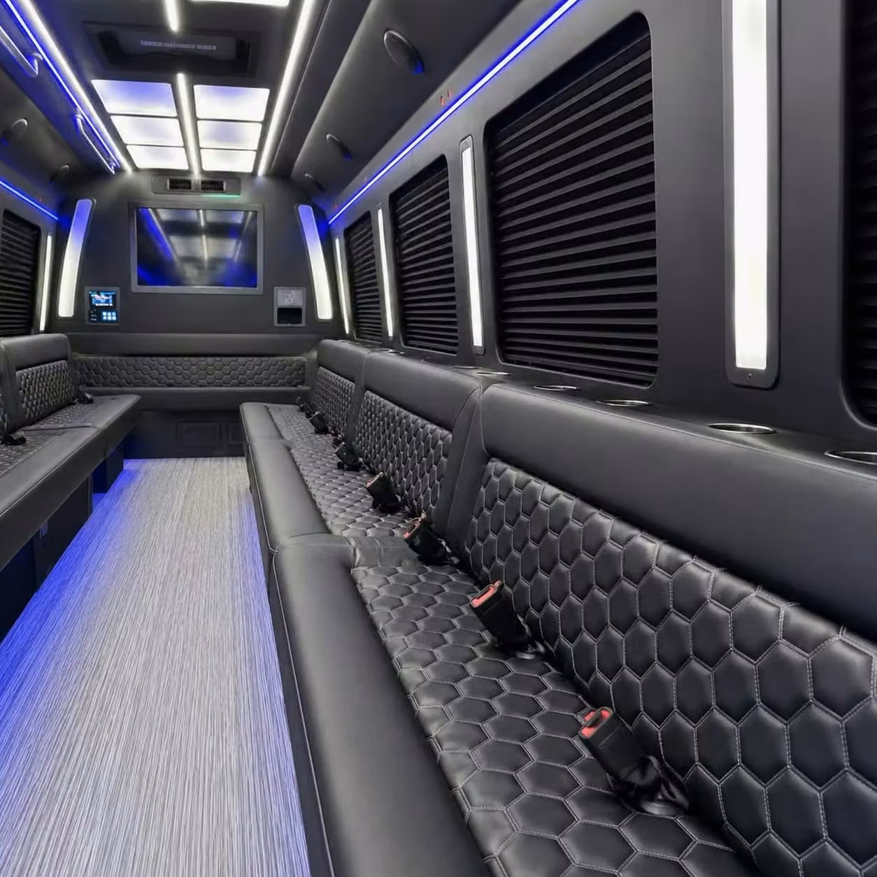 ankeny party bus party lighting