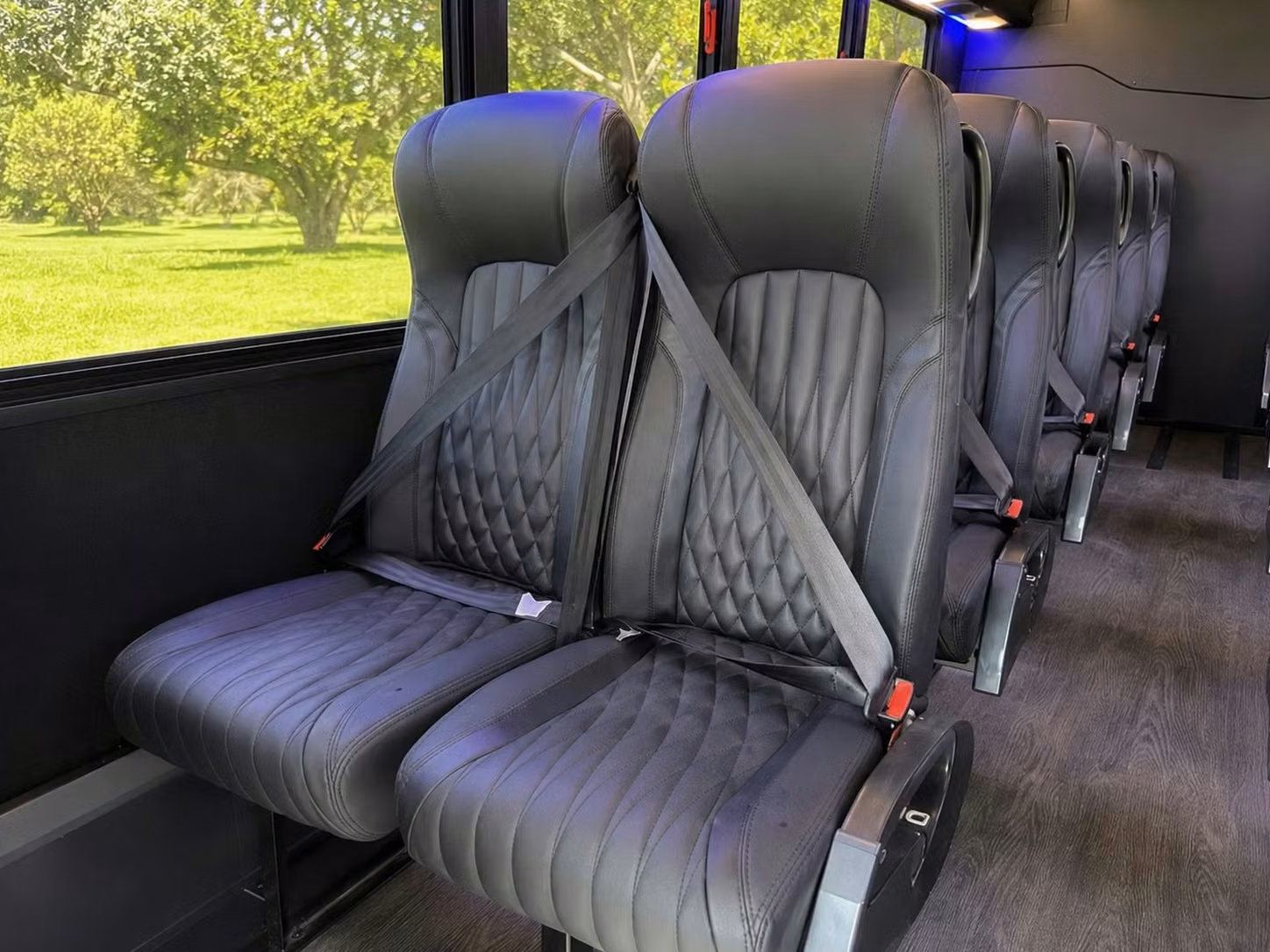 20 passenger minibus inside