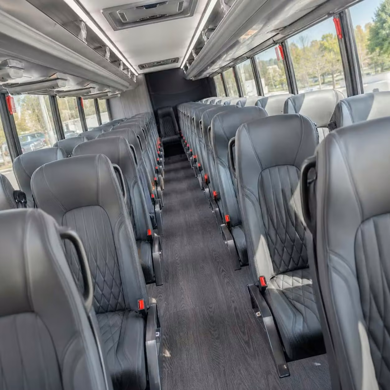 30 passenger minibus inside