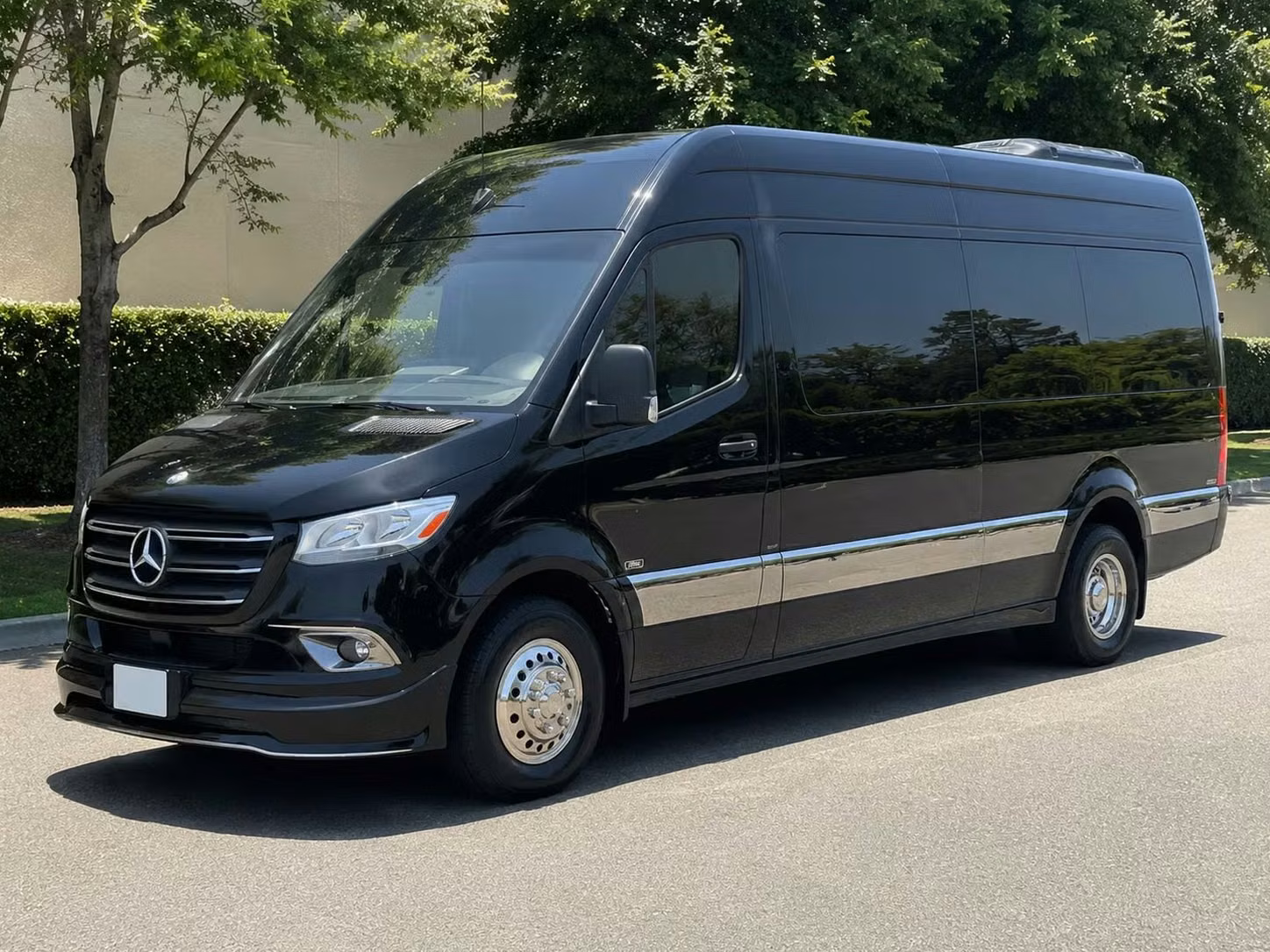 sprinter van with driver