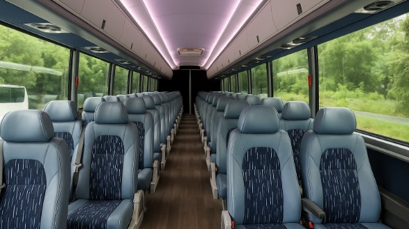ankeny 25 passenger minibus inside