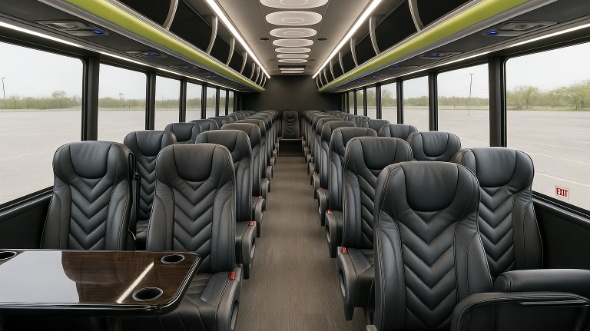 ankeny 28 passenger minibus inside