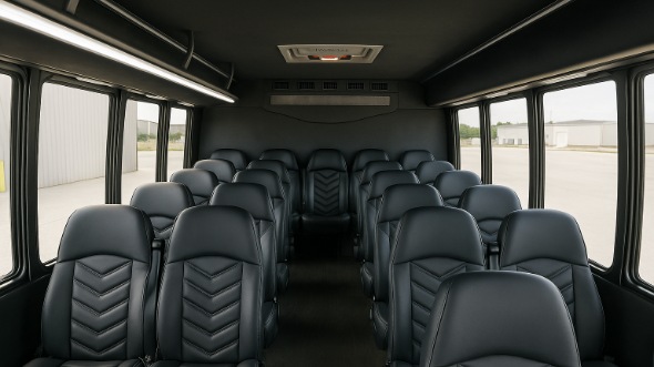 ankeny 30 passenger minibus inside