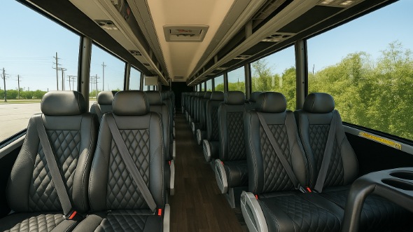 ankeny 35 passenger minibus interior