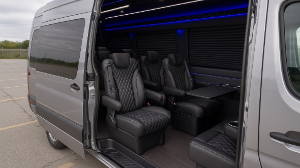 ankeny sprinter van with driver rental